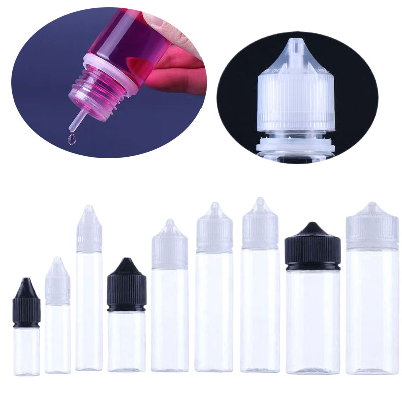 5Pcs 10/15/30/50/60/100/120ml  - огляд і ціна Juice Bottle Dropper