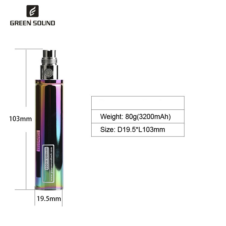 GS Ego 3 III 3200mAh Battery V - огляд і ціна Vape Accessory