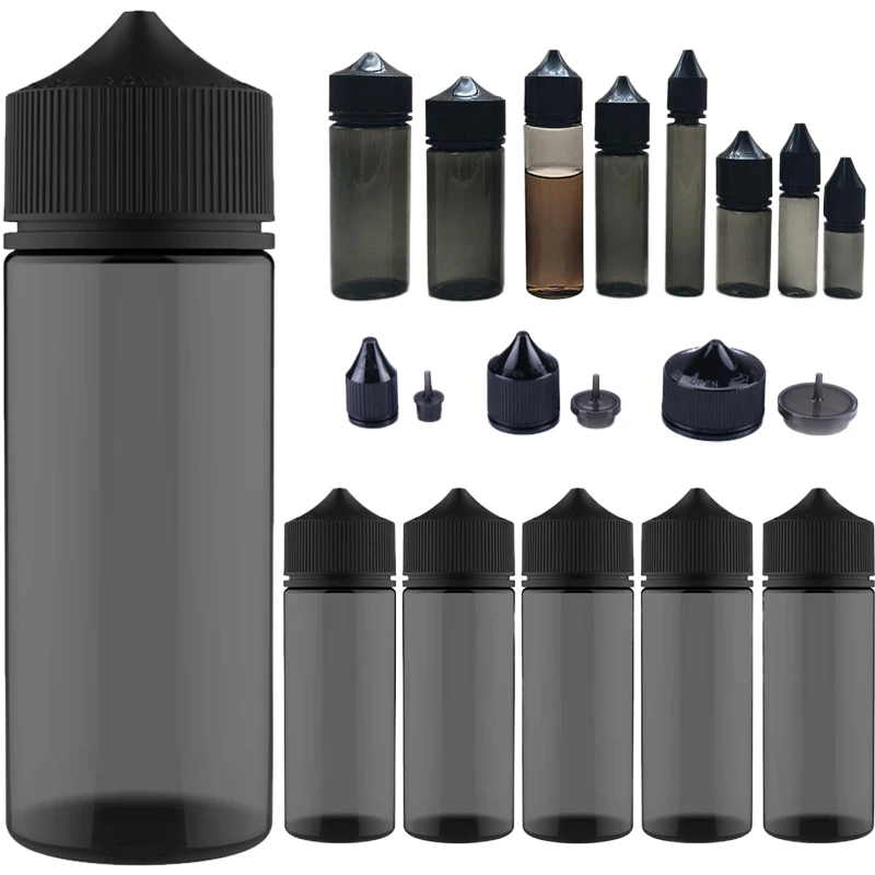 5Pcs 10/15/30/60/100/120ml Bla - огляд і ціна Juice Bottle Dropper