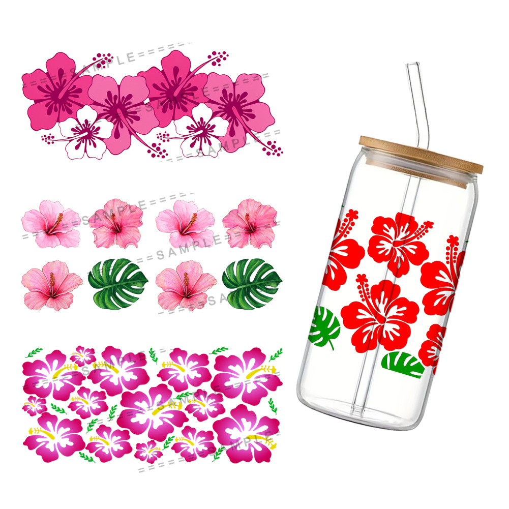 11x24cm Hibiscus Syriacus UV D - огляд і ціна Rdta Tank Glass