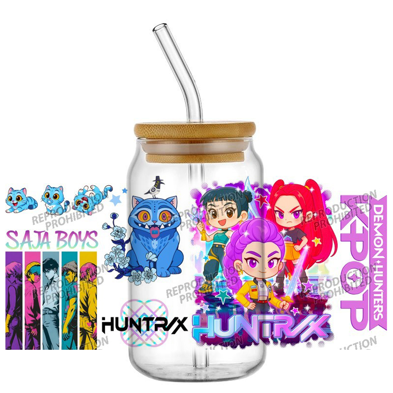 Saja Boys K-POP Team UV DTF Cu - огляд і ціна Rdta Tank Glass