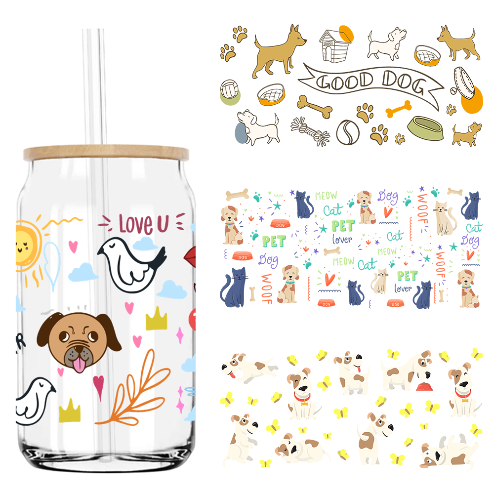 Cute Dog Treat Pet Life UV DTF - огляд і ціна Rdta Tank Glass