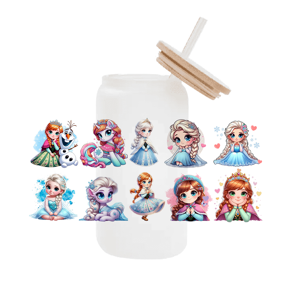 11x24cm Disney princess For Li - огляд і ціна Rdta Tank Glass
