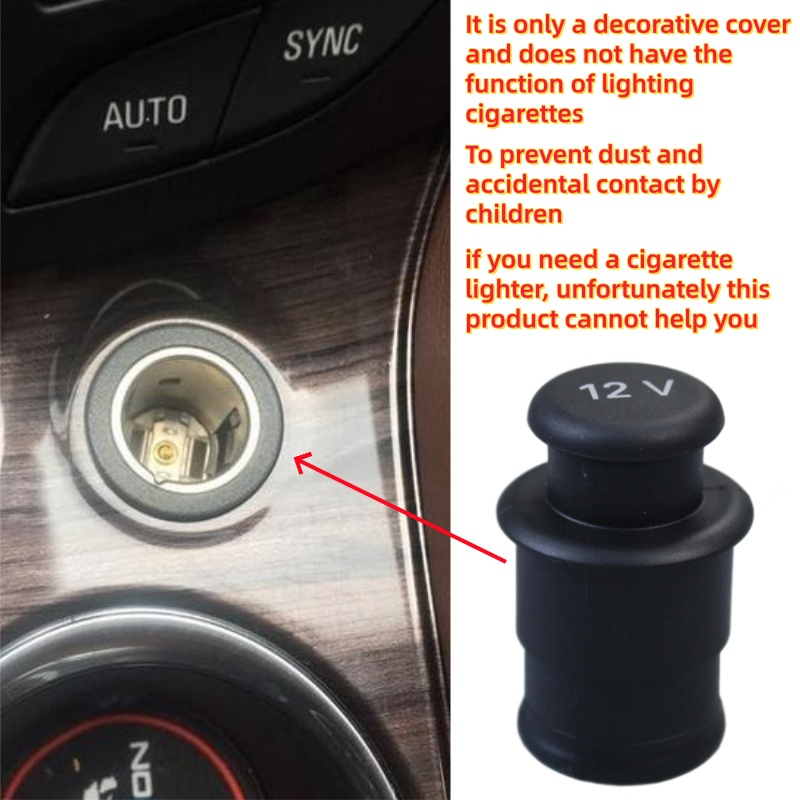 12V Car Cigarette Lighter Dust - огляд і ціна Vape Decoration