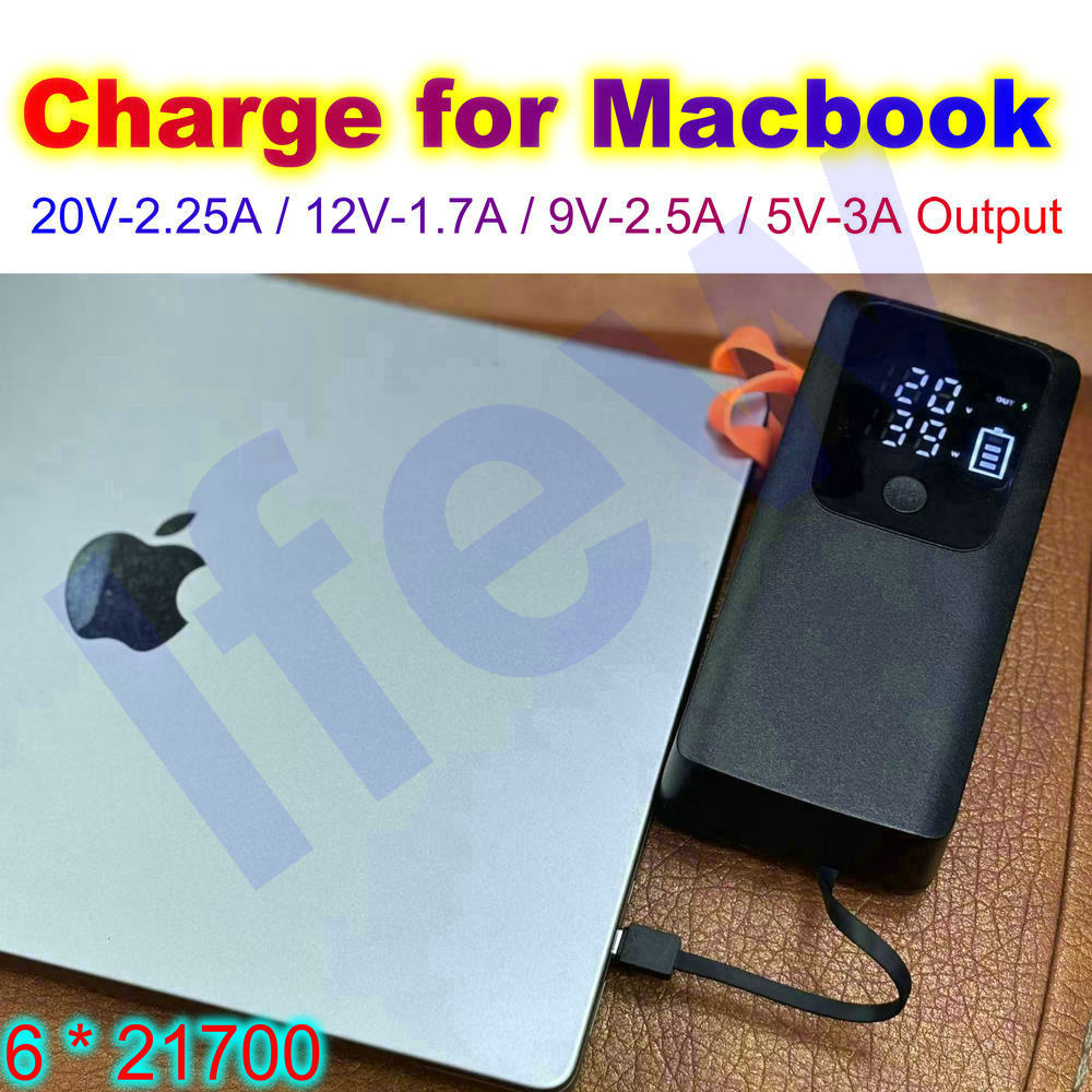 45W Power Bank Shell 21700 Bat - огляд і ціна Battery Case Storage