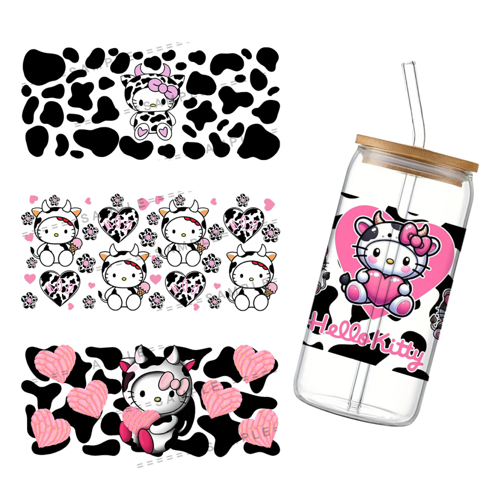 11x24cm Cute Milk Cow Hello Ca - огляд і ціна Rdta Tank Glass